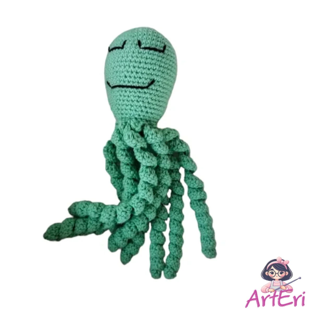 Πλεκτό χταποδάκι για πρόωρα (19cm)