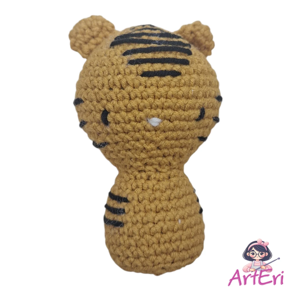 Μίνι πλεκτό τιγράκι (10cm)