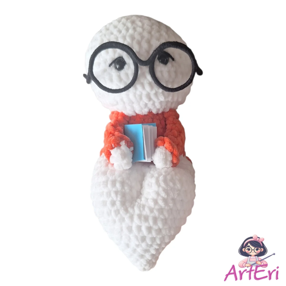Πλεκτό φαντασματάκι "Momo" (25cm)