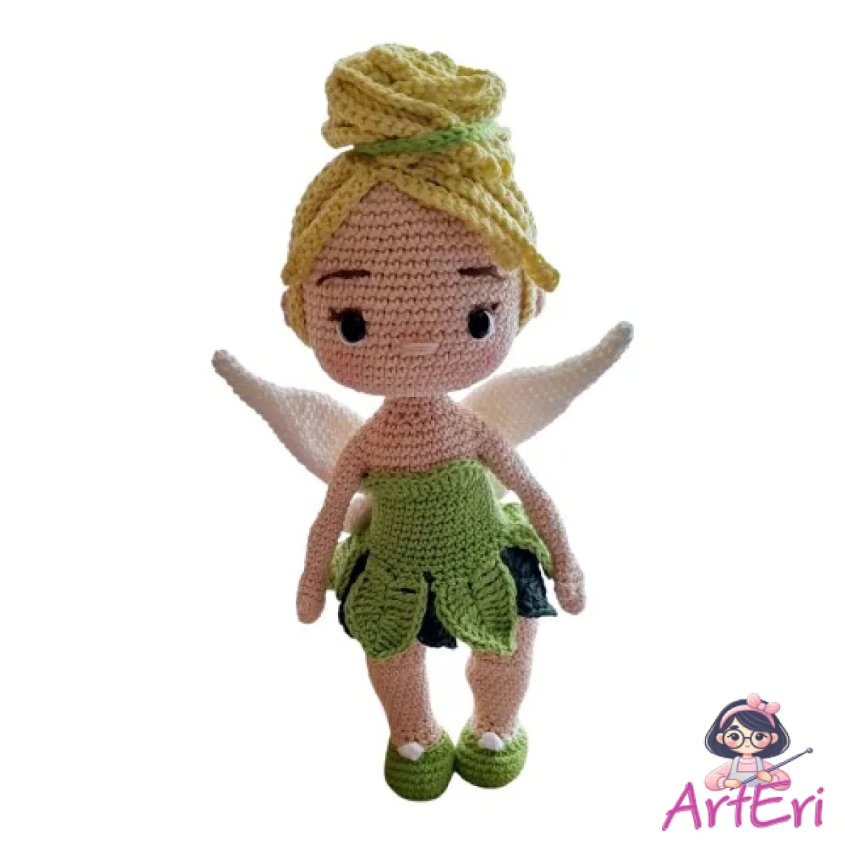 Πλεκτή κούκλα Τινκερμπελ (27cm)